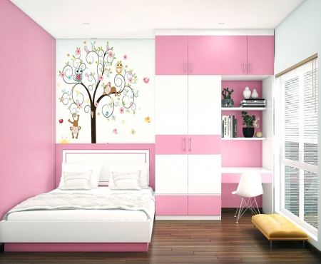 Thiết kế nội thất phòng ngủ trẻ em với xu hướng hiện đại